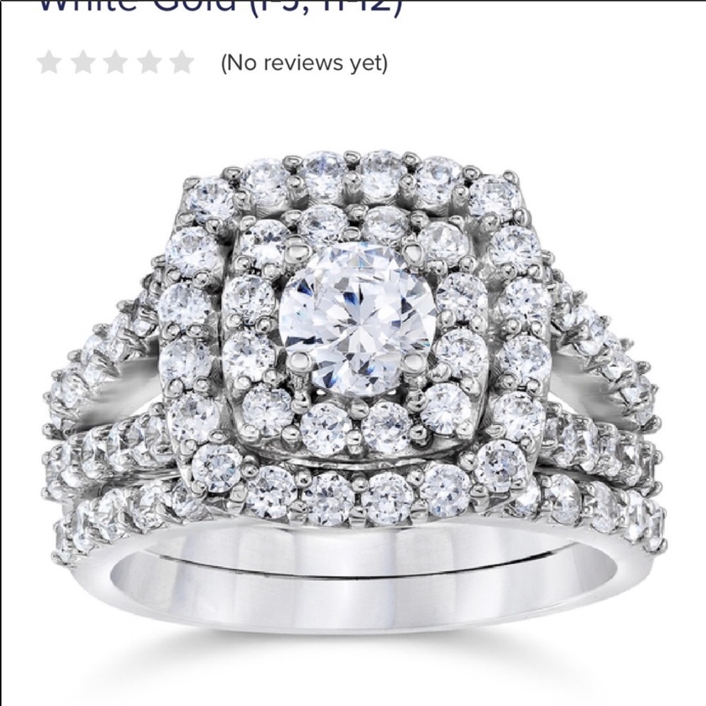 💎White Gold and Diamond Engagement Ring Appraised